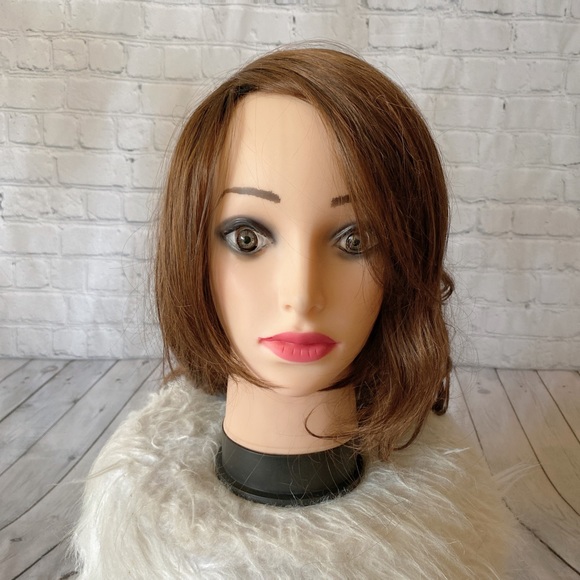 Golden Brown Long Curly Wavy Hair Wig Hair Extensions 26" - Picture 3 of 8